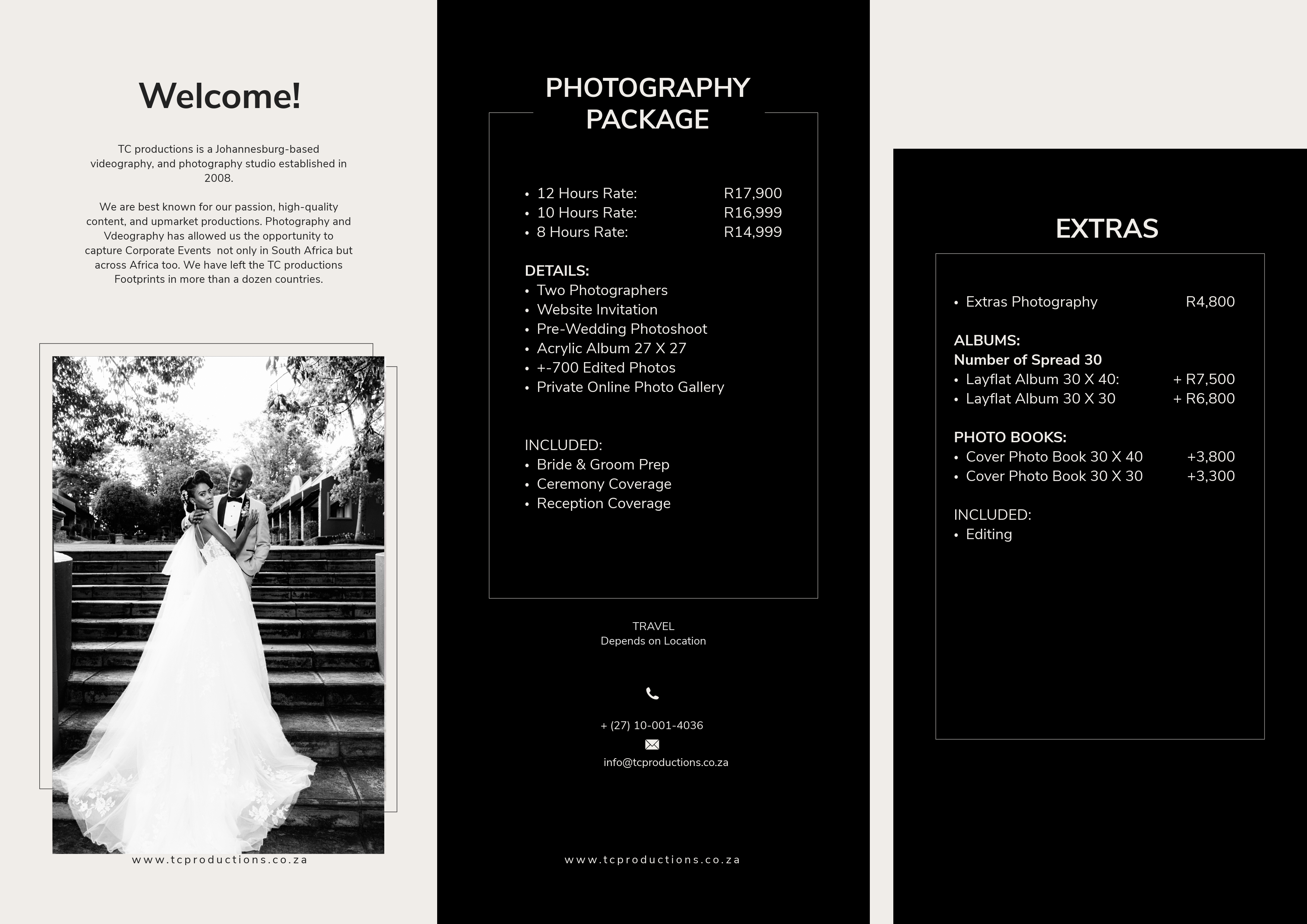 Wedding Photography packages